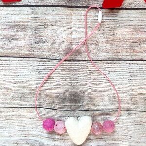 Valentine’s Felt Necklace for Girls